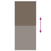 Rolgordijn verduisterend 124,4 x 230 cm stofbreedte 120 cm koffiebruin