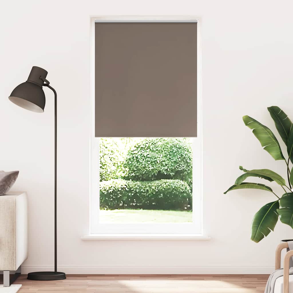Rolgordijn verduisterend 124,4 x 230 cm stofbreedte 120 cm koffiebruin
