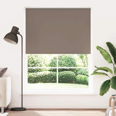 Rolgordijn verduisterend 144,4 x 230 cm stofbreedte 140 cm koffiebruin