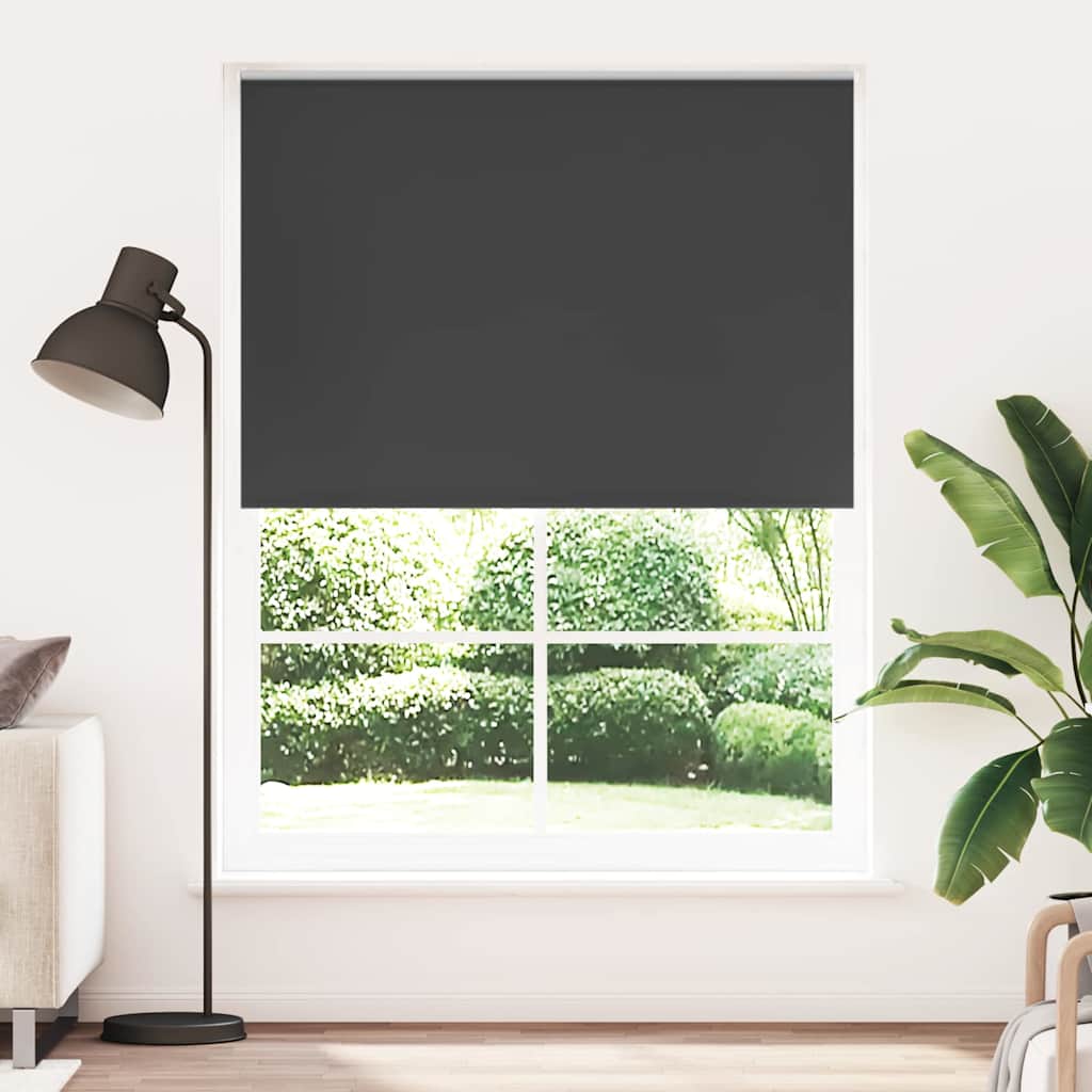 Rolgordijn verduisterend 164,4 x 230 cm stofbreedte 160 cm zwart