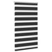 Zebra rolgordijn 50,9x100 cm stofbreedte 46,7 cm zwart