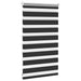 Zebra rolgordijn 50,9x100 cm stofbreedte 46,7 cm zwart