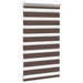 Zebra rolgordijn 50,9x100 cm stofbreedte 46,7 cm koffiebruin