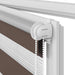 Zebra rolgordijn 50,9x100 cm stofbreedte 46,7 cm koffiebruin