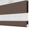 Zebra rolgordijn 50,9x100 cm stofbreedte 46,7 cm koffiebruin