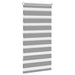Zebra rolgordijn 60,9 x 120 cm stofbreedte 56,7 cm grijs