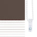 Zebra rolgordijn 60,9 x 120 cm stofbreedte 56,7 cm koffiebruin