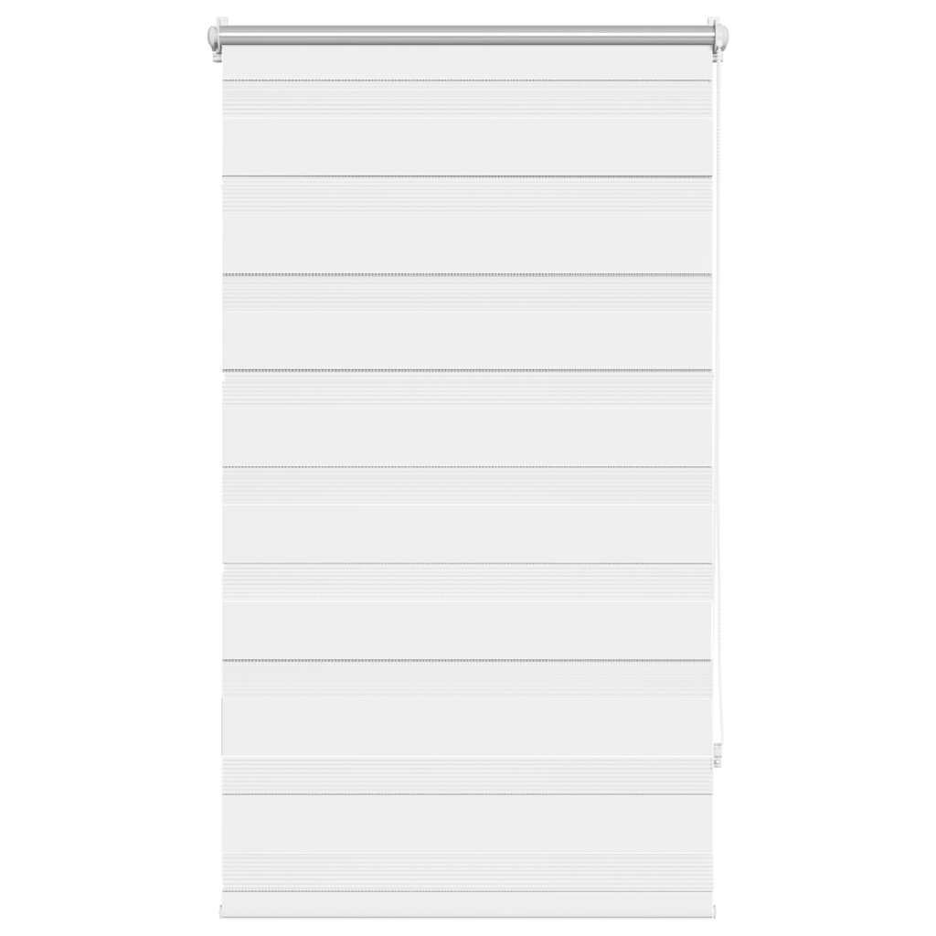 Zebra rolgordijn 70,9 x 120 cm stofbreedte 66,7 cm wit