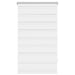 Zebra rolgordijn 70,9 x 120 cm stofbreedte 66,7 cm wit