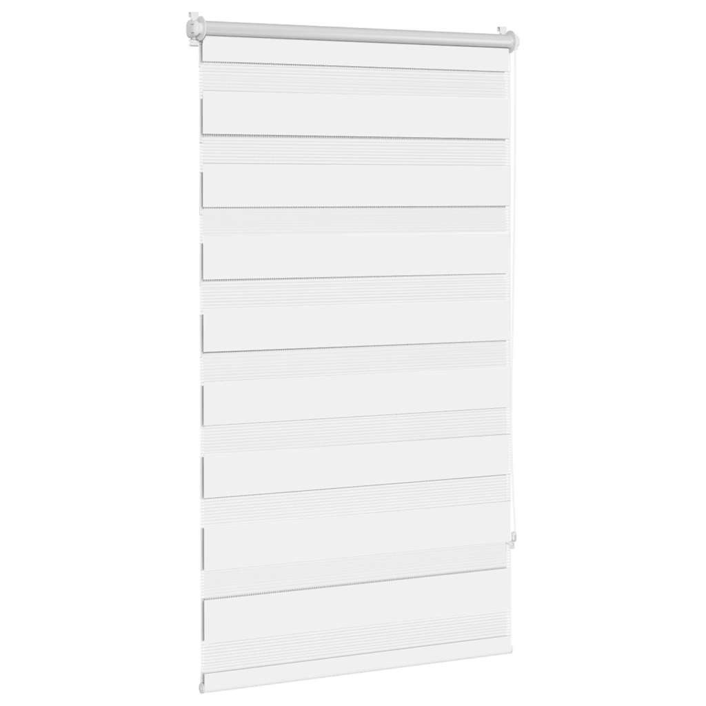 Zebra rolgordijn 70,9 x 120 cm stofbreedte 66,7 cm wit