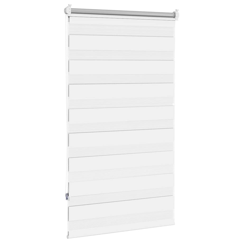 Zebra rolgordijn 70,9 x 120 cm stofbreedte 66,7 cm wit