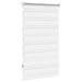Zebra rolgordijn 70,9 x 120 cm stofbreedte 66,7 cm wit