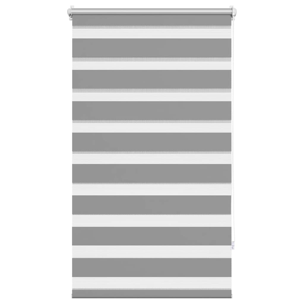 Zebra rolgordijn 70,9 x 120 cm stofbreedte 66,7 cm grijs