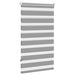 Zebra rolgordijn 70,9 x 120 cm stofbreedte 66,7 cm grijs