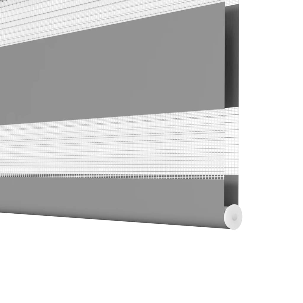 Zebra rolgordijn 70,9 x 120 cm stofbreedte 66,7 cm grijs