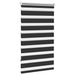Zebra rolgordijn 70,9 x 120 cm stofbreedte 66,7 cm zwart