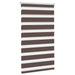 Zebra rolgordijn 70,9 x 120 cm stofbreedte 66,7 cm koffiebruin