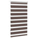 Zebra rolgordijn 70,9 x 120 cm stofbreedte 66,7 cm koffiebruin
