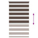 Zebra rolgordijn 70,9 x 120 cm stofbreedte 66,7 cm koffiebruin