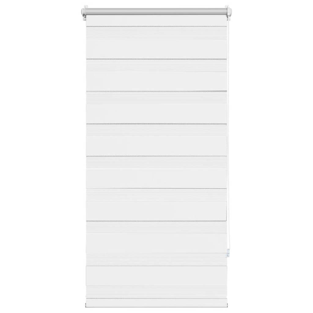 Zebra rolgordijn 80,9 x 150 cm stofbreedte 76,7 cm wit