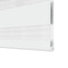 Zebra rolgordijn 80,9 x 150 cm stofbreedte 76,7 cm wit