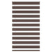 Zebra rolgordijn 80,9 x 175 cm stofbreedte 76,7 cm koffiebruin