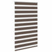 Zebra rolgordijn 80,9 x 175 cm stofbreedte 76,7 cm koffiebruin