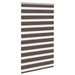 Zebra rolgordijn 80,9 x 175 cm stofbreedte 76,7 cm koffiebruin