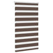 Zebra rolgordijn 90,9 x 150 cm stofbreedte 86,7 cm koffiebruin