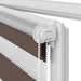 Zebra rolgordijn 90,9 x 150 cm stofbreedte 86,7 cm koffiebruin