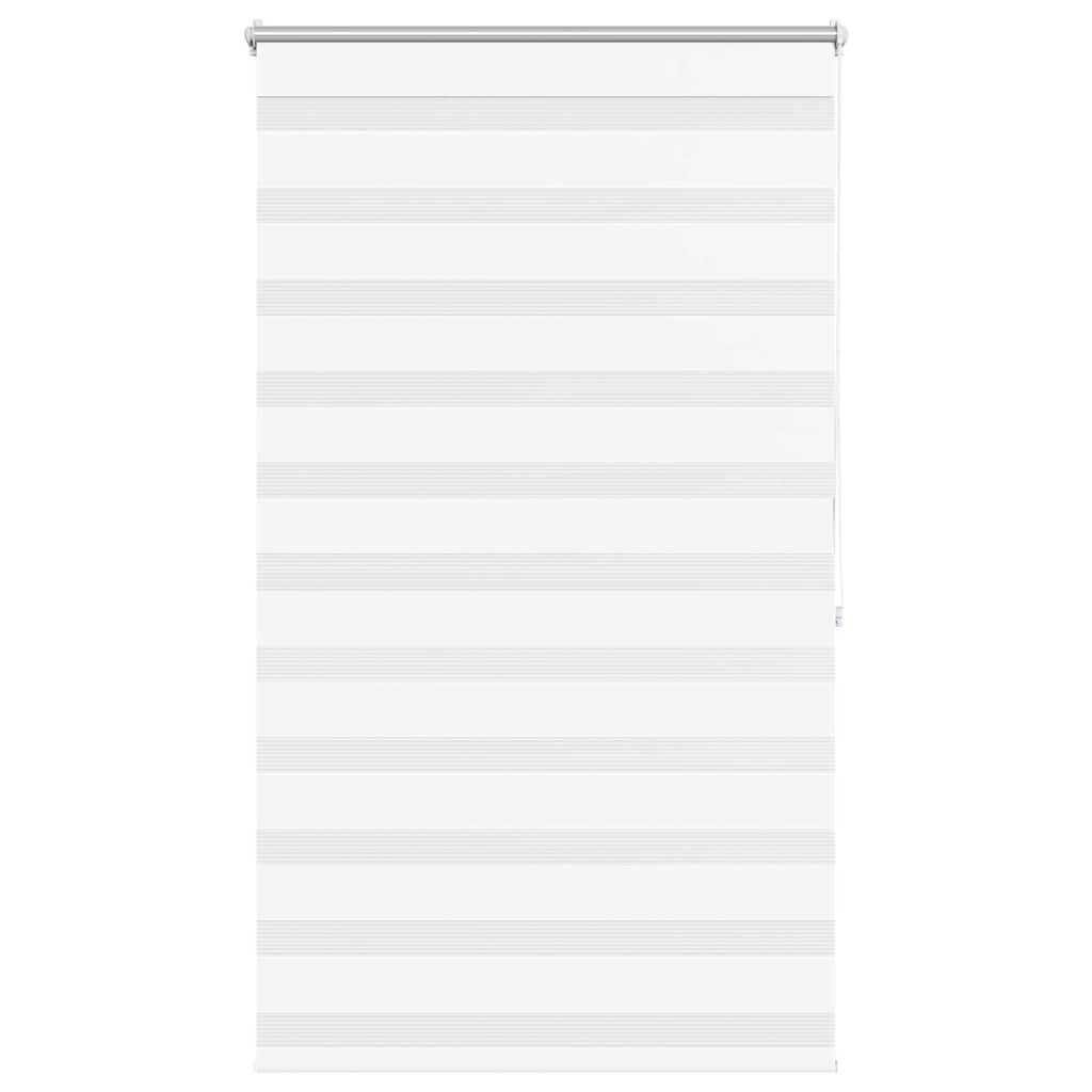 Zebra rolgordijn 100,9 x 175 cm stofbreedte 96,7 cm wit