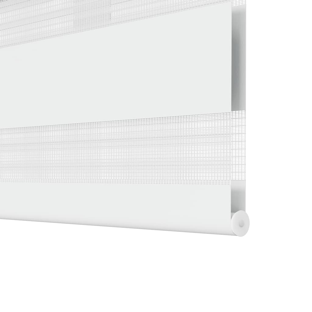 Zebra rolgordijn 100,9 x 175 cm stofbreedte 96,7 cm wit