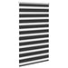 Zebra rolgordijn 100,9 x 175 cm stofbreedte 96,7 cm zwart