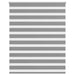 Zebra rolgordijn 120,9 x 175 cm stofbreedte 116,7 cm grijs