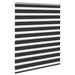 Zebra rolgordijn 120,9 x 175 cm stofbreedte 116,7 cm zwart