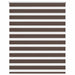 Zebra rolgordijn 120,9 x 175 cm stofbreedte 116,7 cm koffiebruin