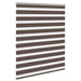 Zebra rolgordijn 140,9 x 175 cm stofbreedte 136,7 cm koffiebruin