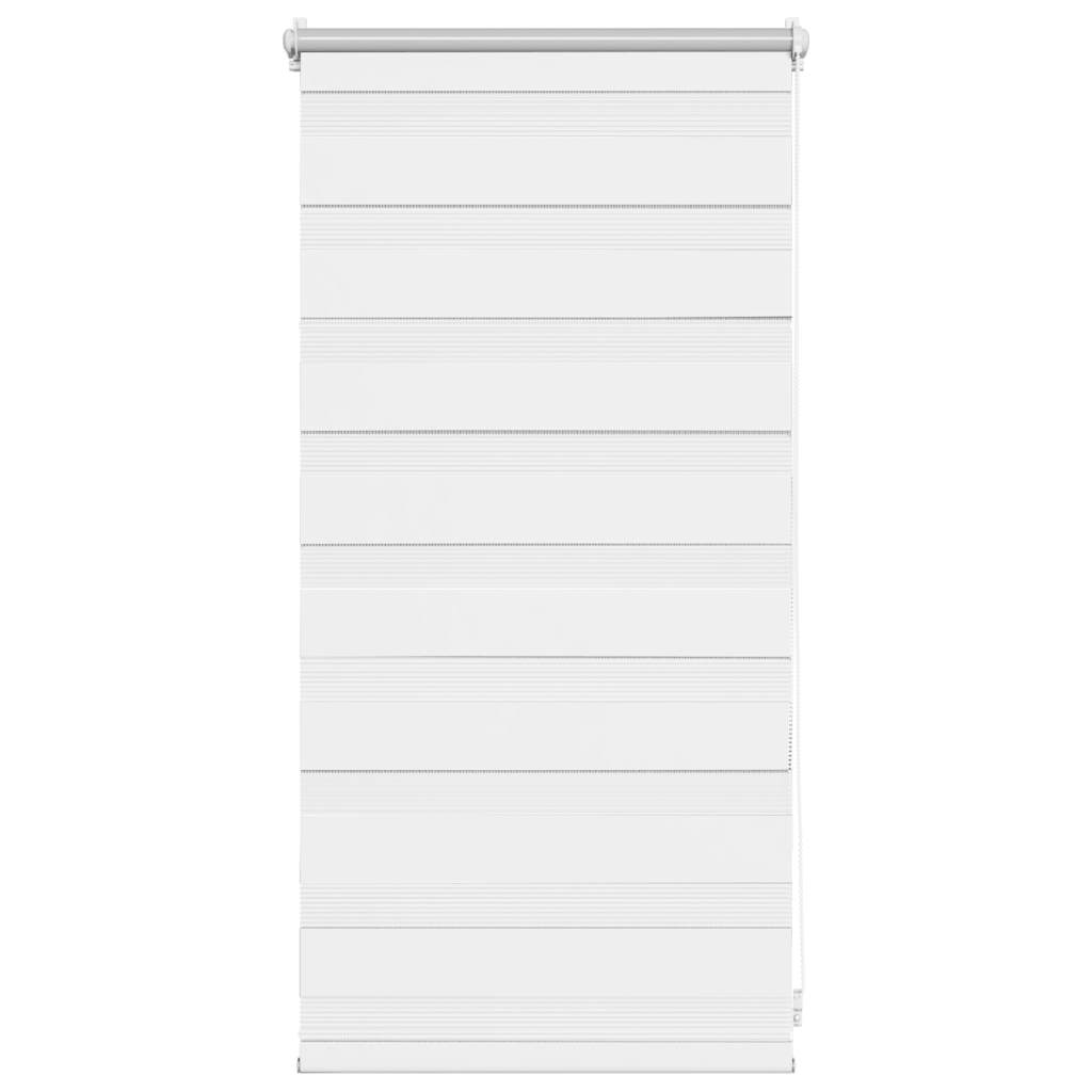 Zebra rolgordijn 40,9 x 100 cm stofbreedte 36,7 cm wit