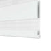 Zebra rolgordijn 40,9 x 100 cm stofbreedte 36,7 cm wit
