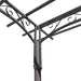 Stalen rozenboog 215 cm