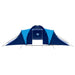 Tent 9-persoons donkerblauw en blauw