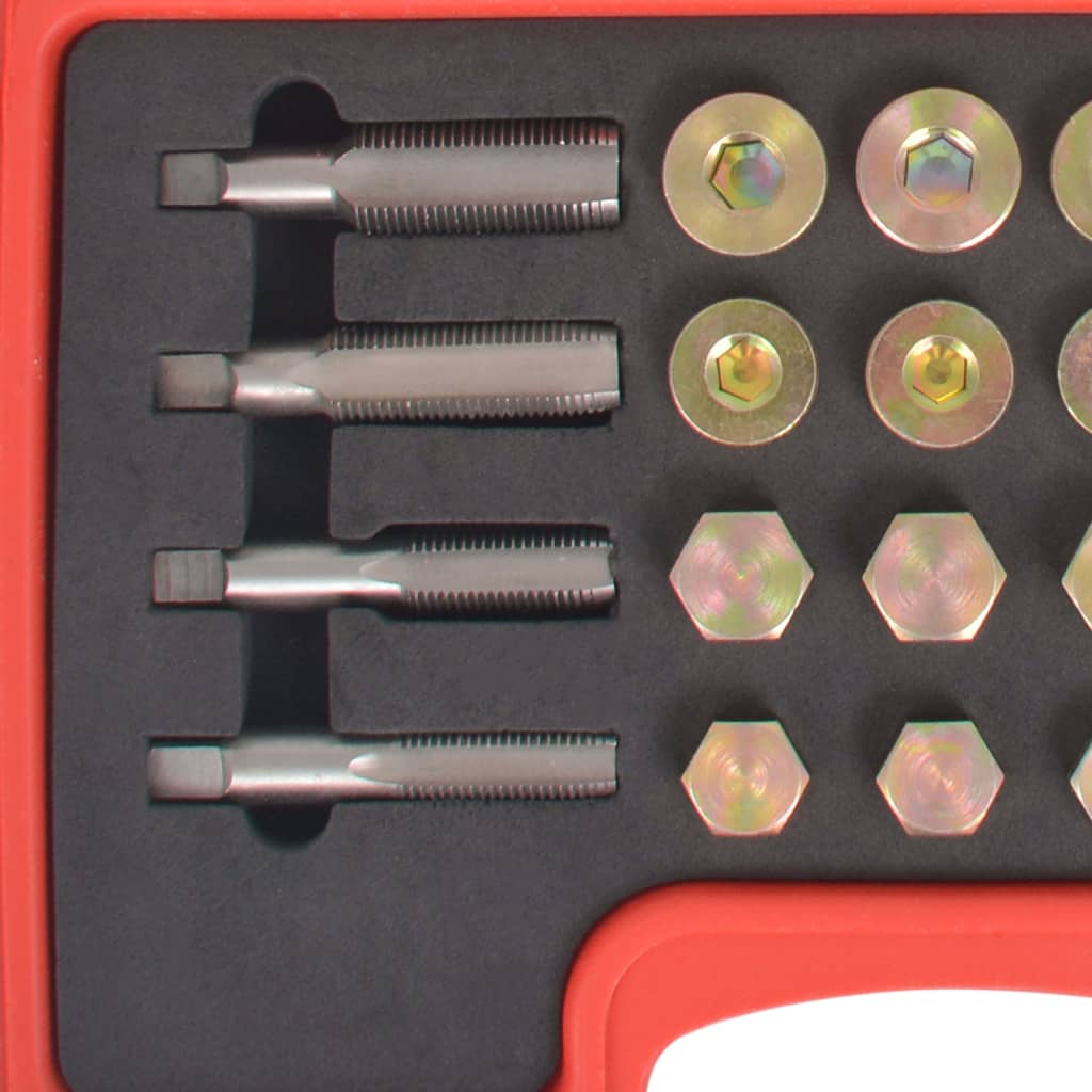 Olieaftapplug-reparatieset M13 M15 M17 M20 64-delig
