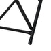 Behangtafel inklapbaar 300x60x78 cm MDF en aluminium