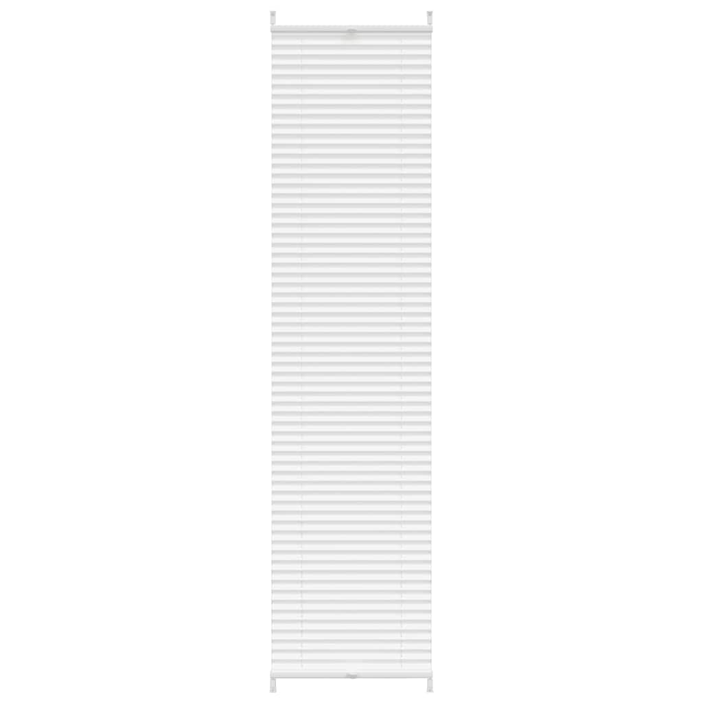 Rolgordijn 40x200 cm geplooid wit
