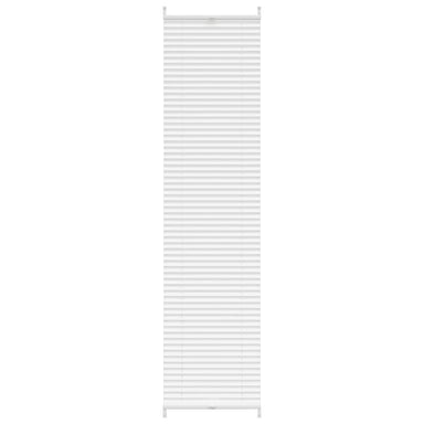 Rolgordijn 40x200 cm geplooid wit