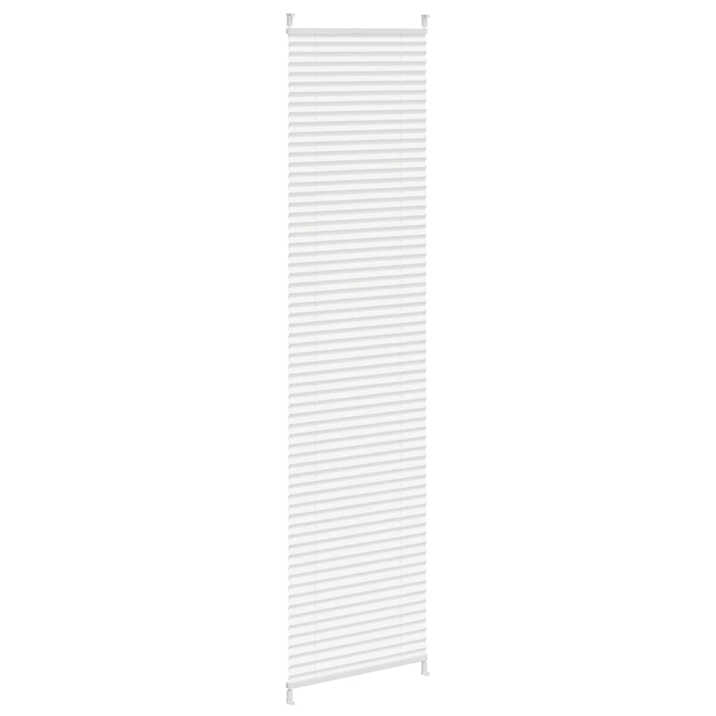 Rolgordijn 40x200 cm geplooid wit