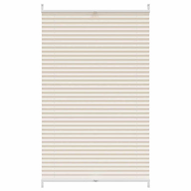 Plisséjaloezie 70x125 cm crème