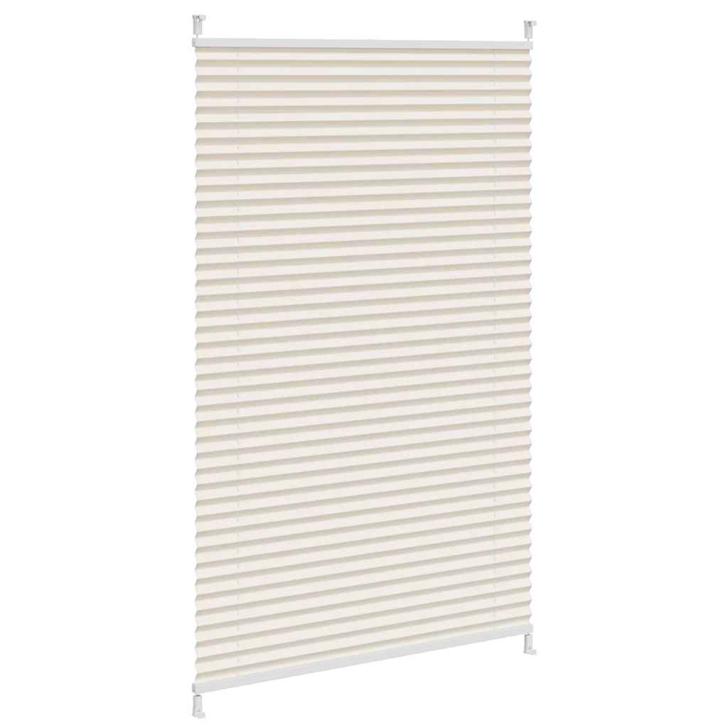 Plisséjaloezie 70x125 cm crème