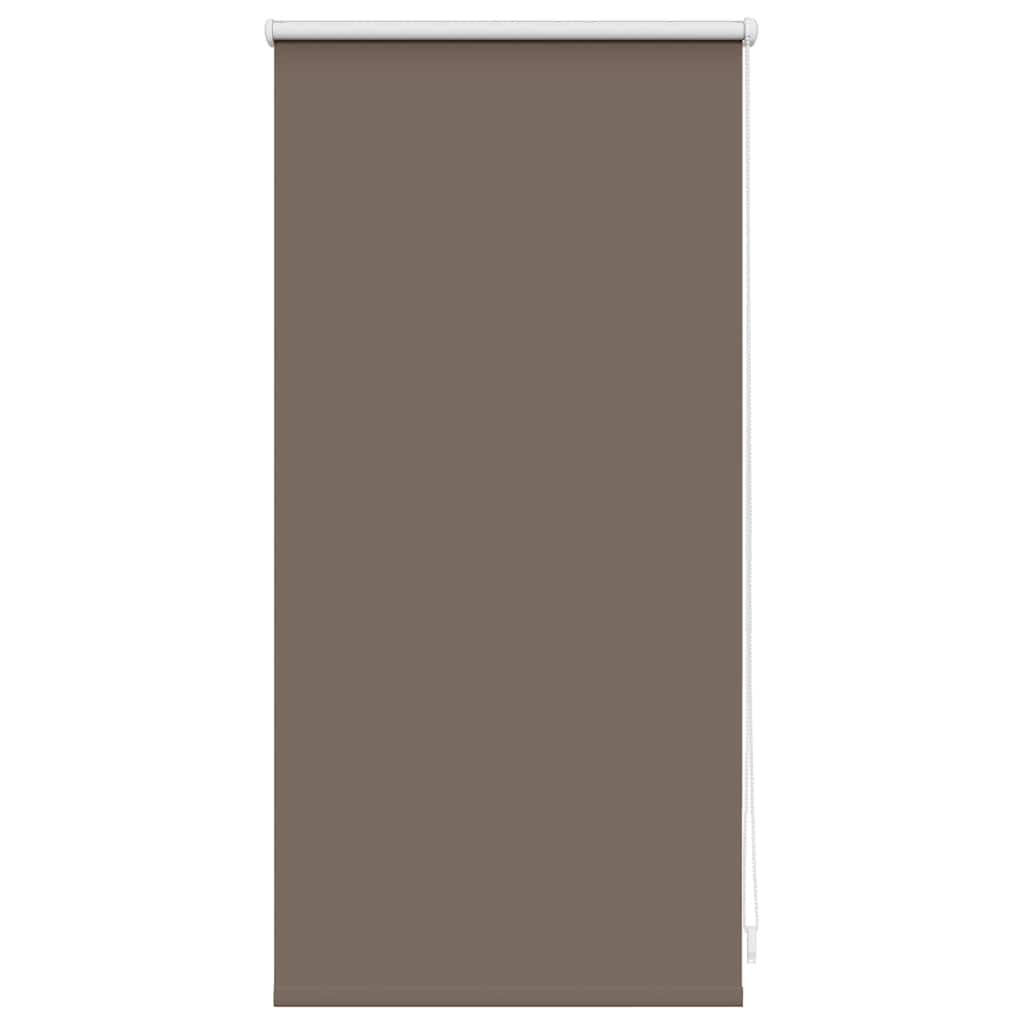 Rolgordijn verduisterend 44,4 x 100 cm stofbreedte 40 cm koffiebruin