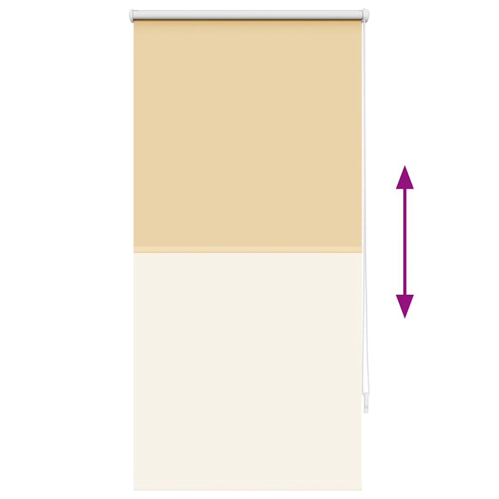 Rolgordijn verduisterend 64,4 x 120 cm stofbreedte 60 cm beige